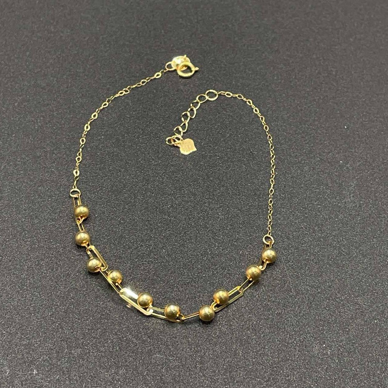 18k Saudi Gold Sea Grapes Bracelet Solid Pawnable