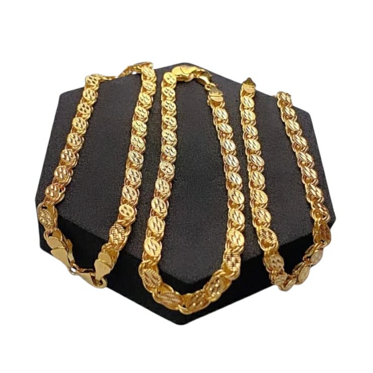 18k Saudi Gold Bracelet 7" #2