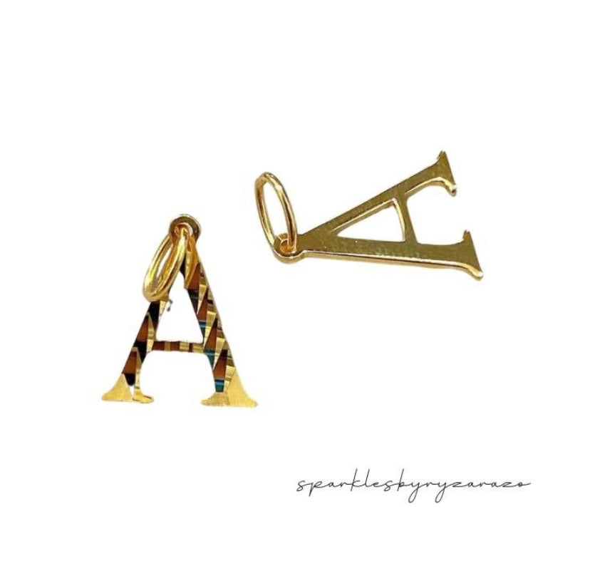 Diacut Letter A Pendant