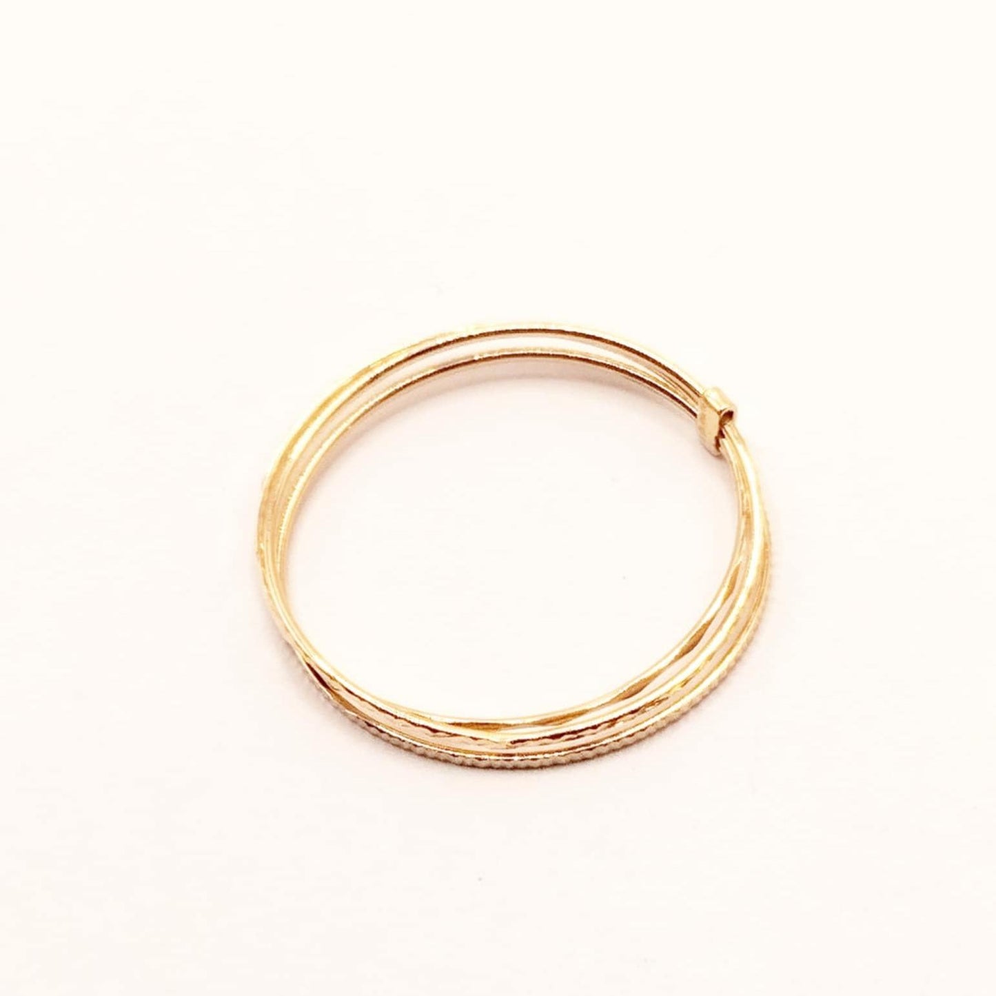 18k Saudi Gold Three Band - 5 SKU-98OY55BM