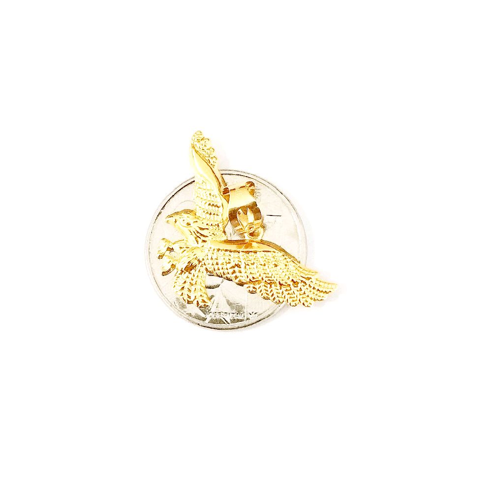 18k Saudi Gold V2 Eagle Pendant - SKU-LNDX2Y93