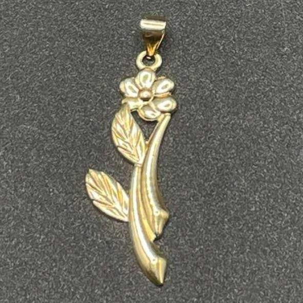18k Saudi Gold Cesillia Pendant + Tauco Chain lv1