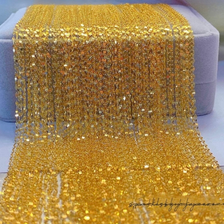 Dancing Chain 18k Gold