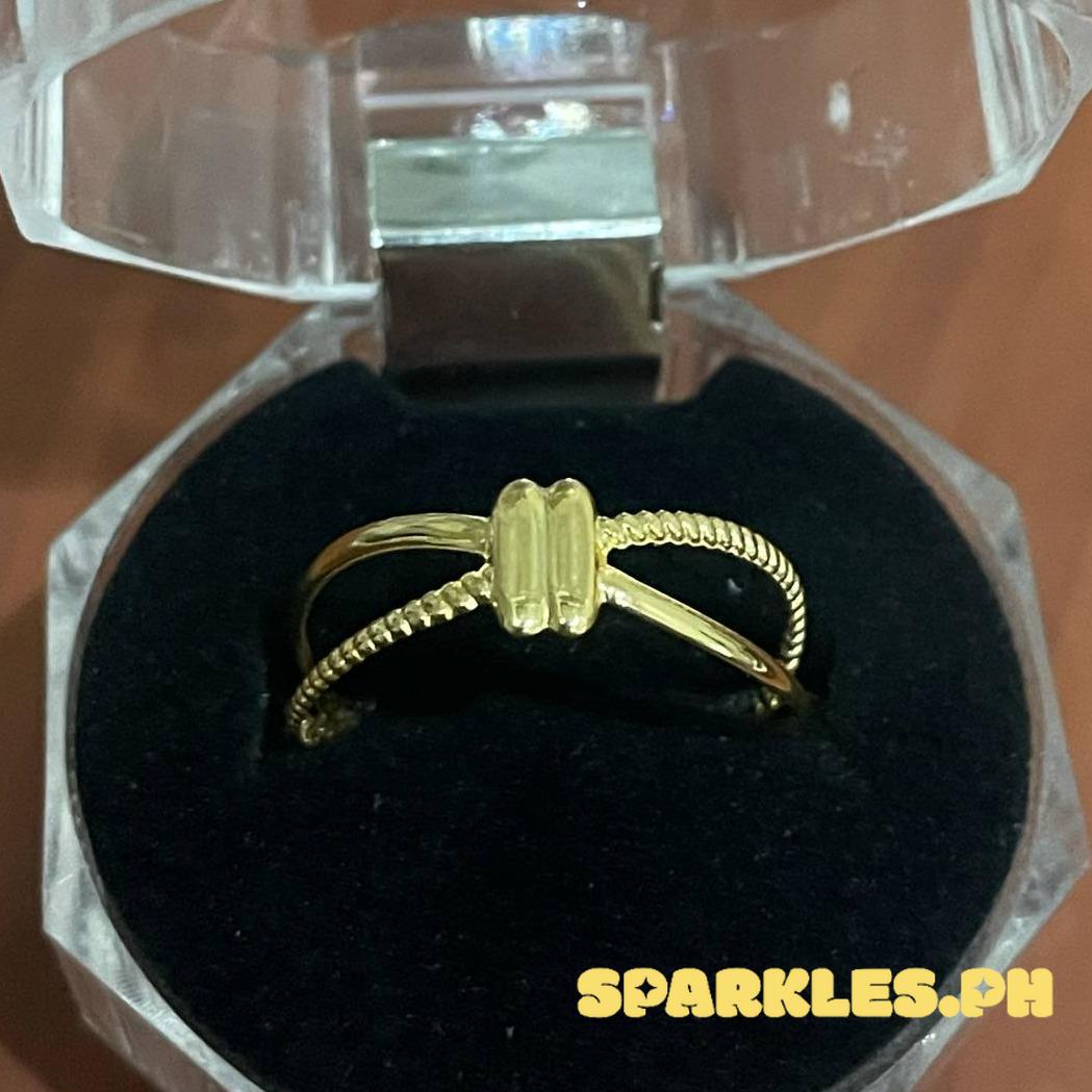 18k Saudi Gold Genuine Ring Solid Pawnable - SKU-GV1LGQ5A