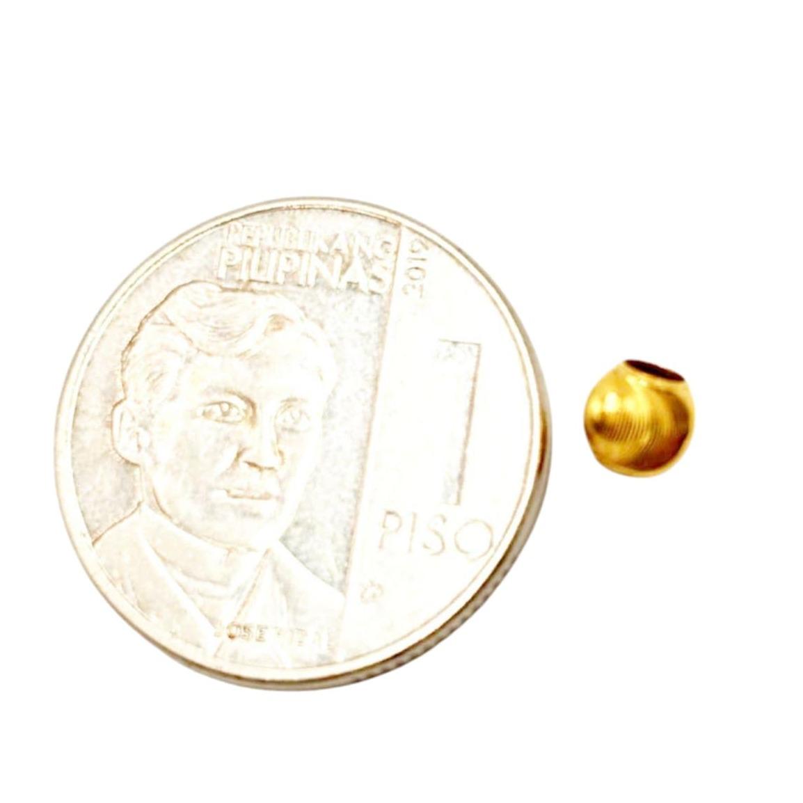 18k Saudi Gold - Gold Cat Eye Pendant - SKU-USR87IN8