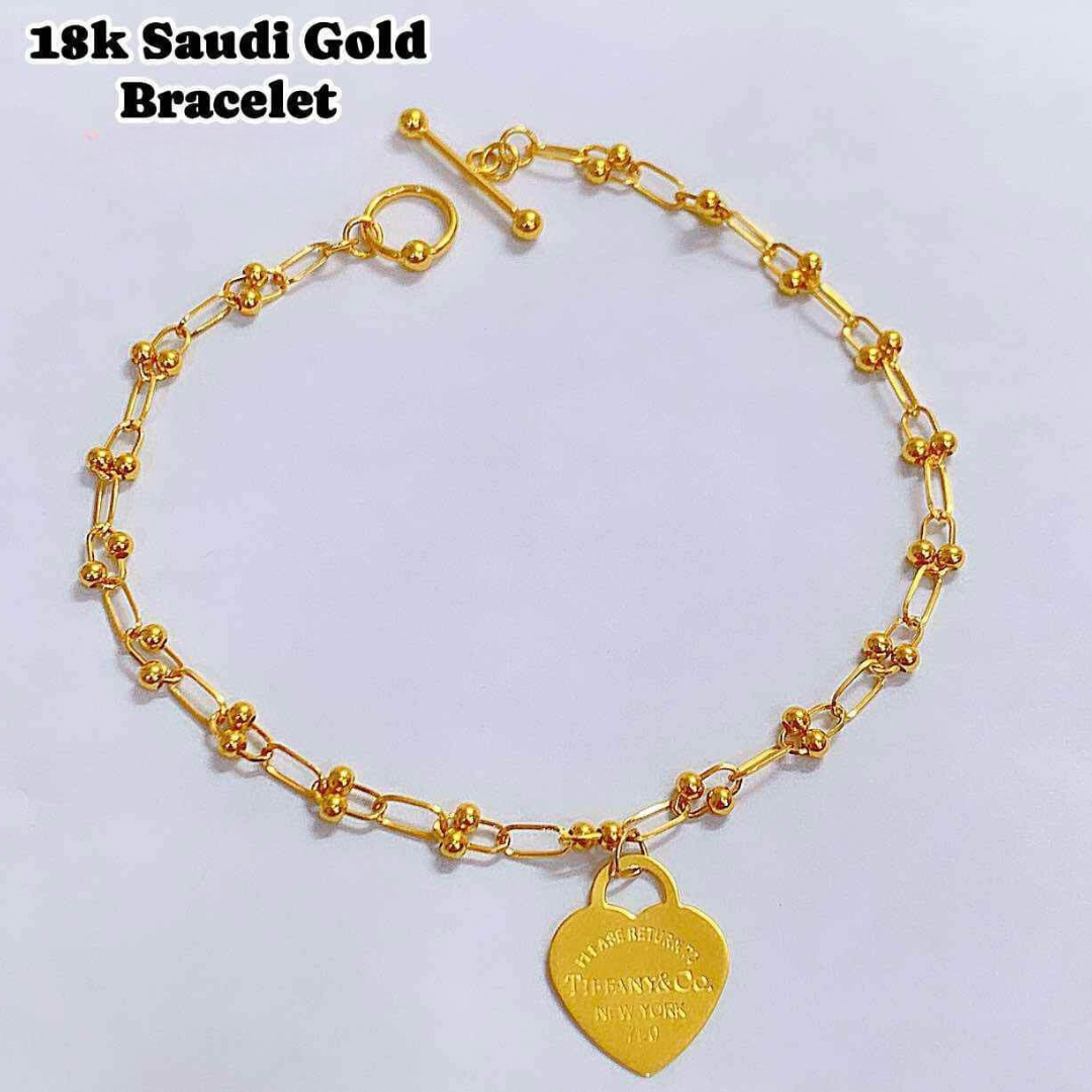 Tco co Hardware Bracelet 18k Saudi Gold – Sparkles PH