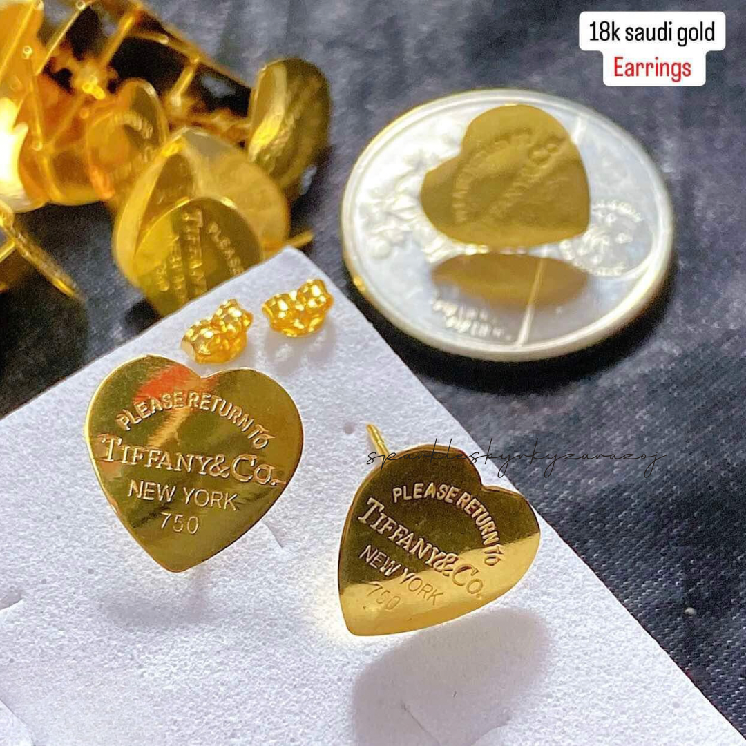 Tco & Co. Earrings 18k Saudi Gold