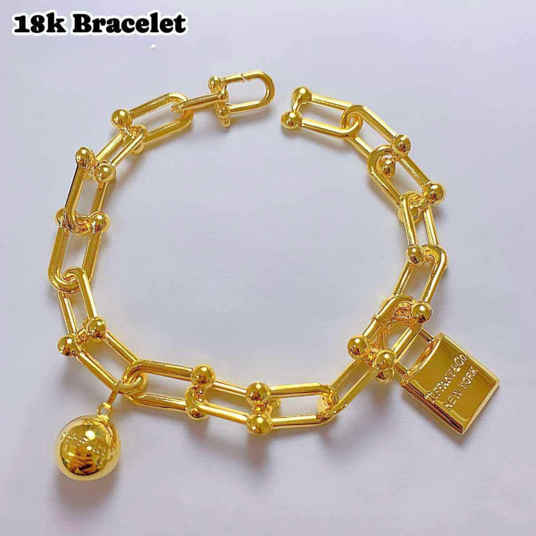 Hardware Tco Padlock Ball Bracelet 18k Saudi Gold – Sparkles PH