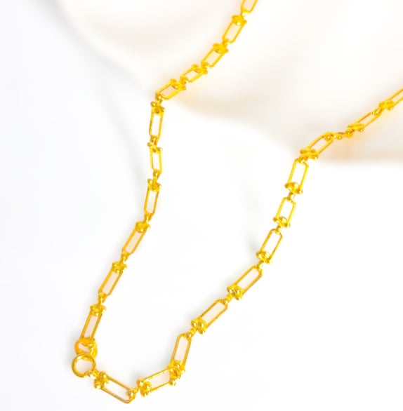 U Bar Necklace 18”
