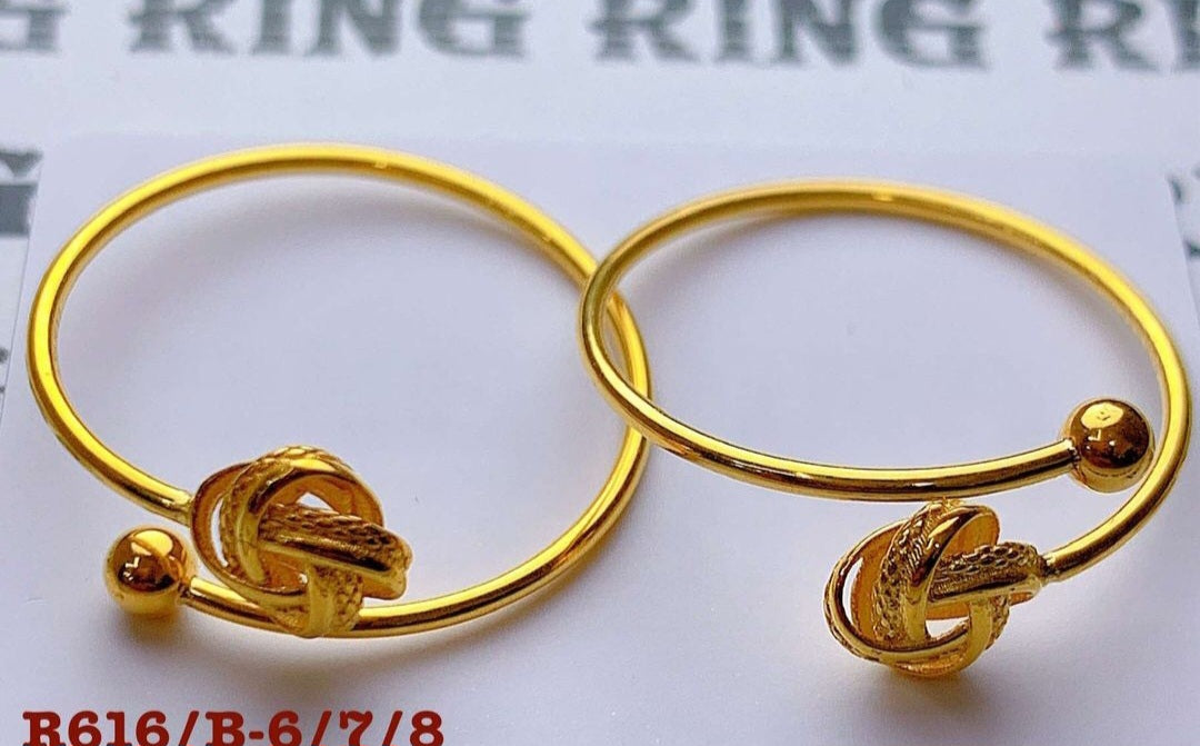 Spiral rose style ring