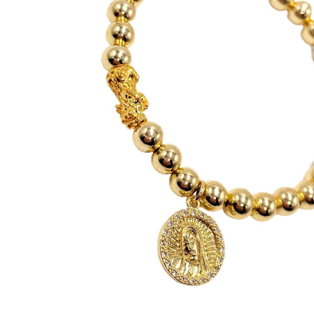 18k Saudi Gold Rosary Piyao Bracelet NOT PAWNABLE - SKU-EK5BROVX