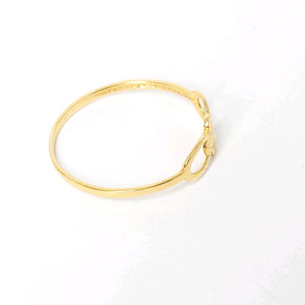 18k Saudi Gold Farha Ring Solid Pawnable - SKU-83IDMUMI