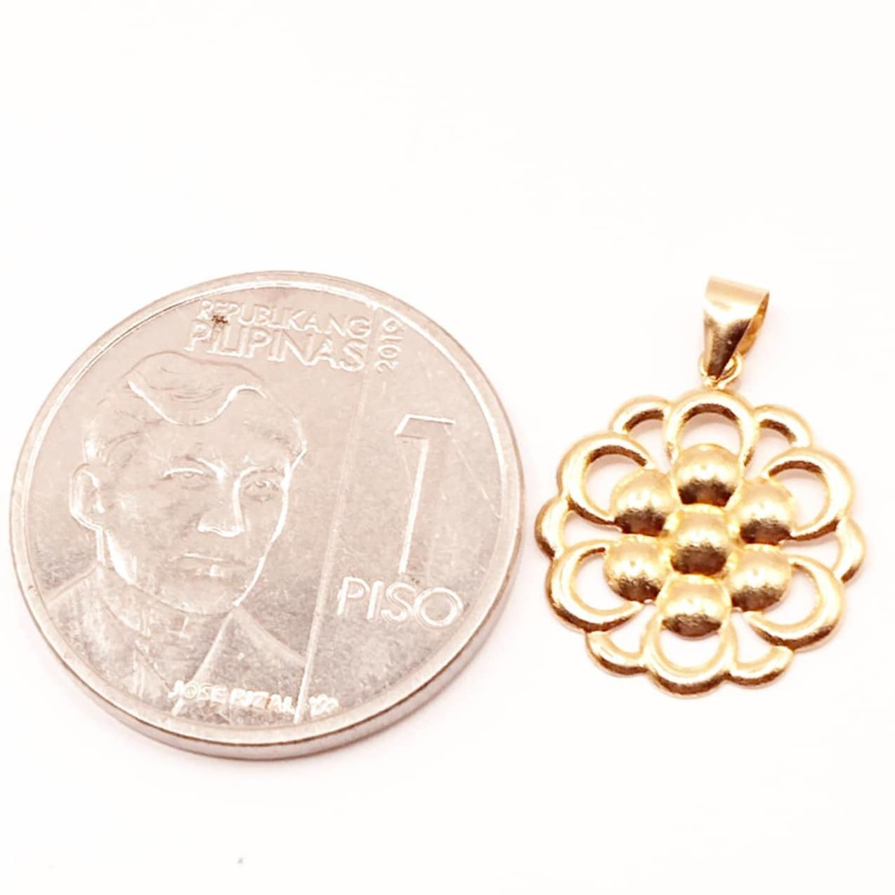 18k #2 Turbine Flower Saudi Gold Lightweight - SKU-UVJHPEPL