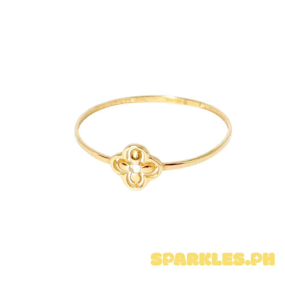 18k Saudi Gold Encantadia Ring - SKU-8TN6SSQG
