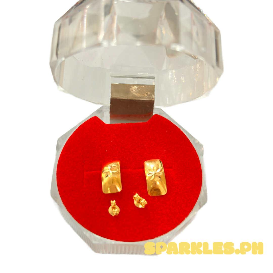 18k Saudi Gold Your Earring - SKU-01J2EWDW