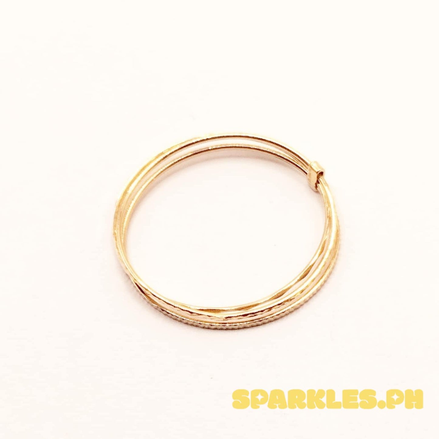 18k Saudi Gold Three Band - 5 SKU-98OY55BM