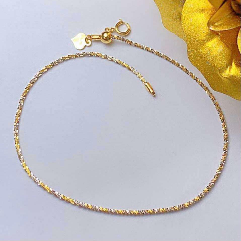 18k Saudi Gold Triple Color Bracelet Solid Pawnable