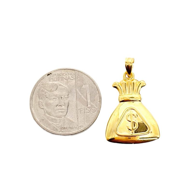 18k Saudi Gold Set Dollar Bag - SKU-ILKAEBCZ