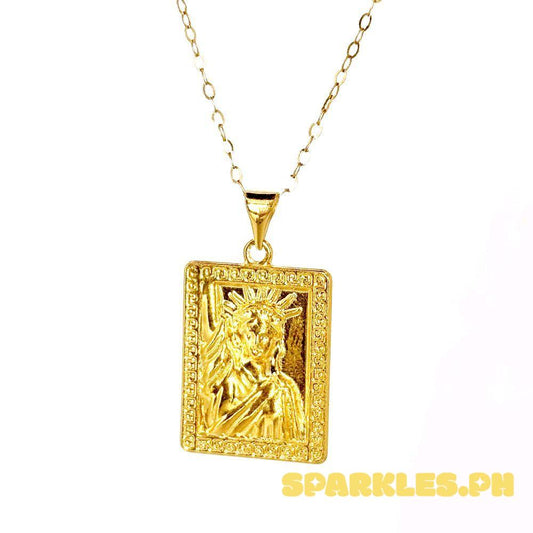 18k Saudi Gold Set Fenfen Statue + Tauco Chain lv1