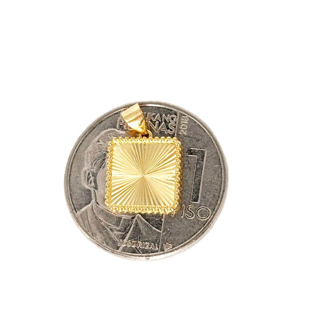 18k Saudi Set Dazzle Square + Micro Paperclip Makapal 18"
