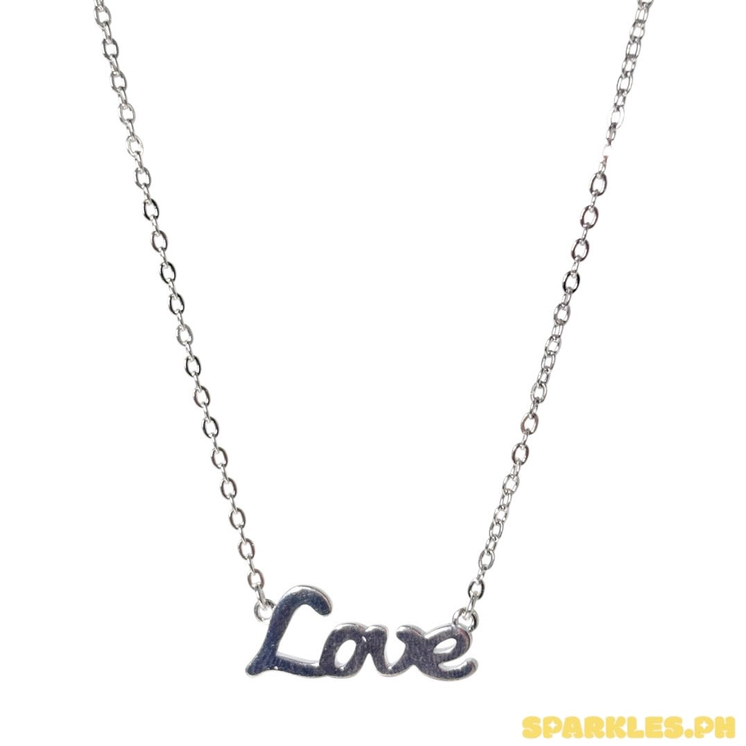 92.5 Sterling Silver - Centered Love Necklace