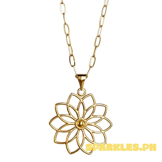 18k Saudi Gold Set Power + Micro Paperclip Makapal 18"
