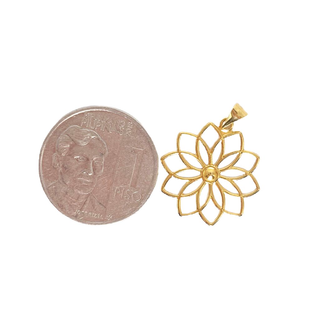 18k Saudi Gold Set Power + Foxtail Chain 16"