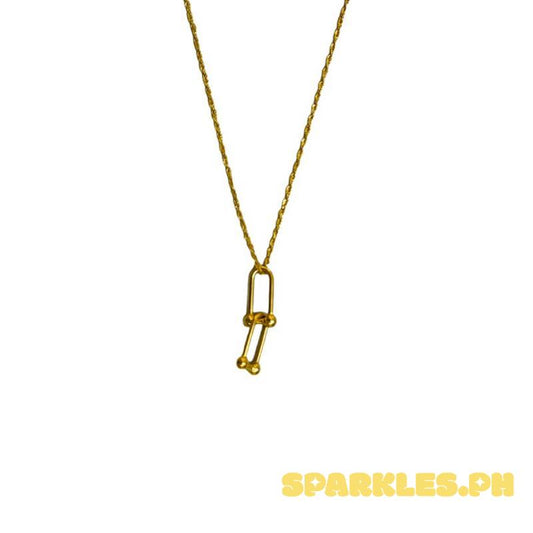 18k Saudi Gold Hardware Set + Rope Chain 16” Lightweight