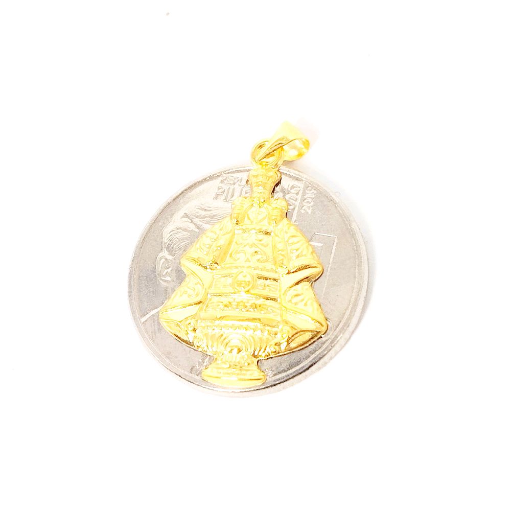 18k Saudi Gold Set Blessed Niño Pendant - SKU-28TI91SN