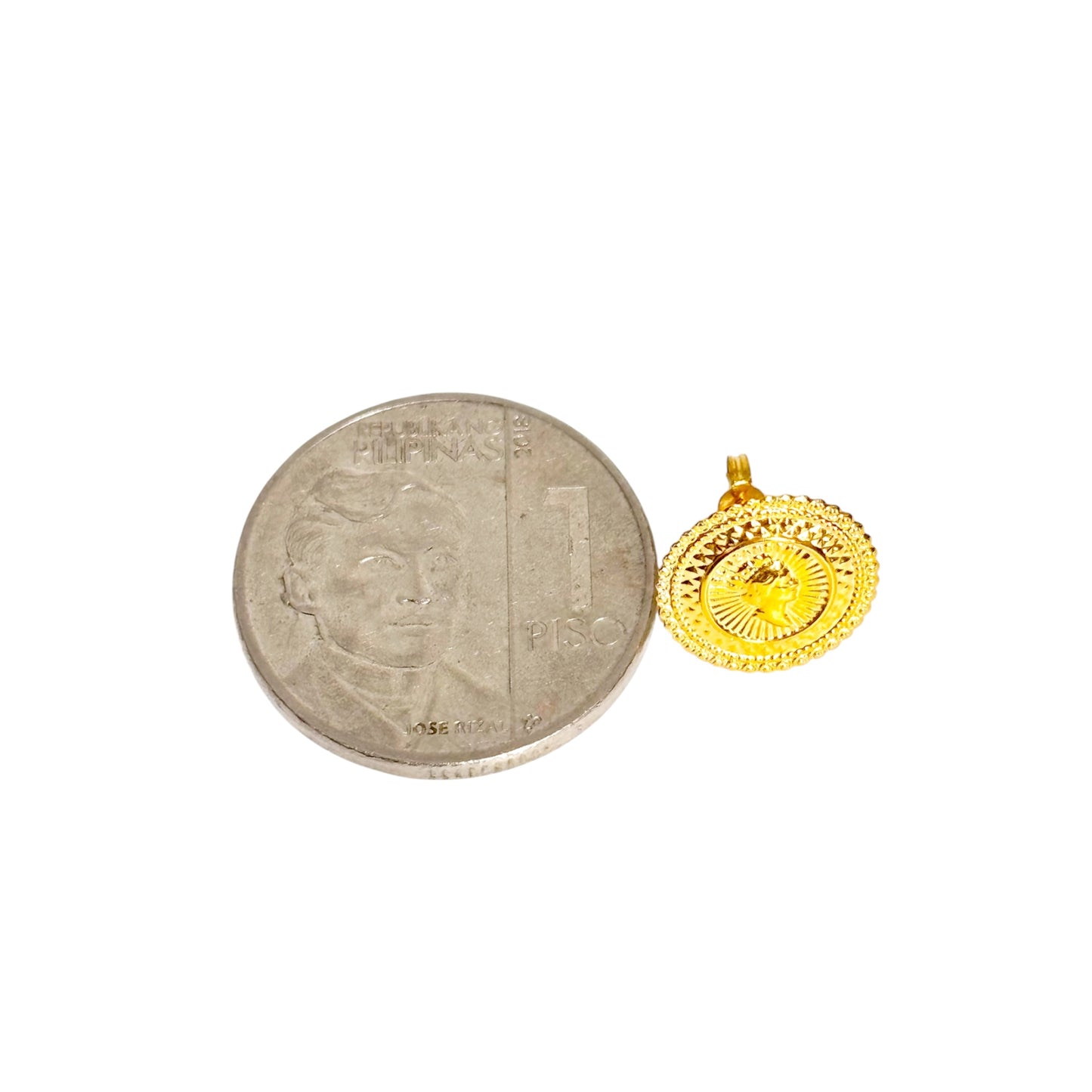 18k Saudi Gold Royal Queen Earring - SKU-8XBSEK58
