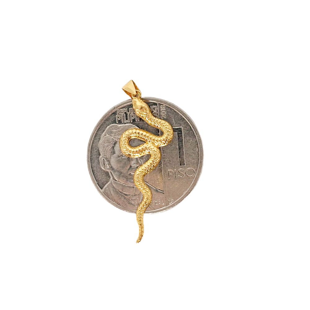 18k Saudi Gold Set Cobra + Foxtail Chain 18"