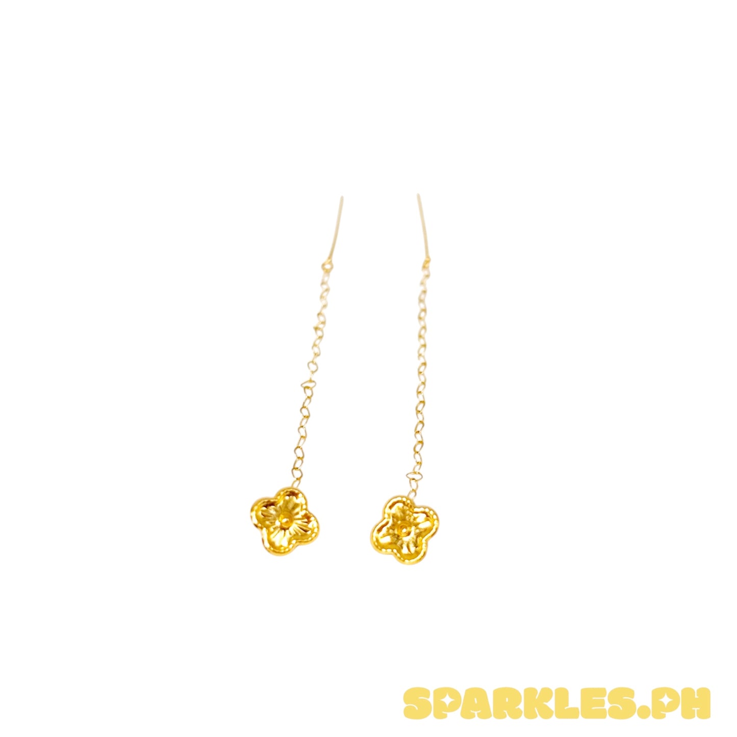 18k Saudi Gold Mini Flower Tictac