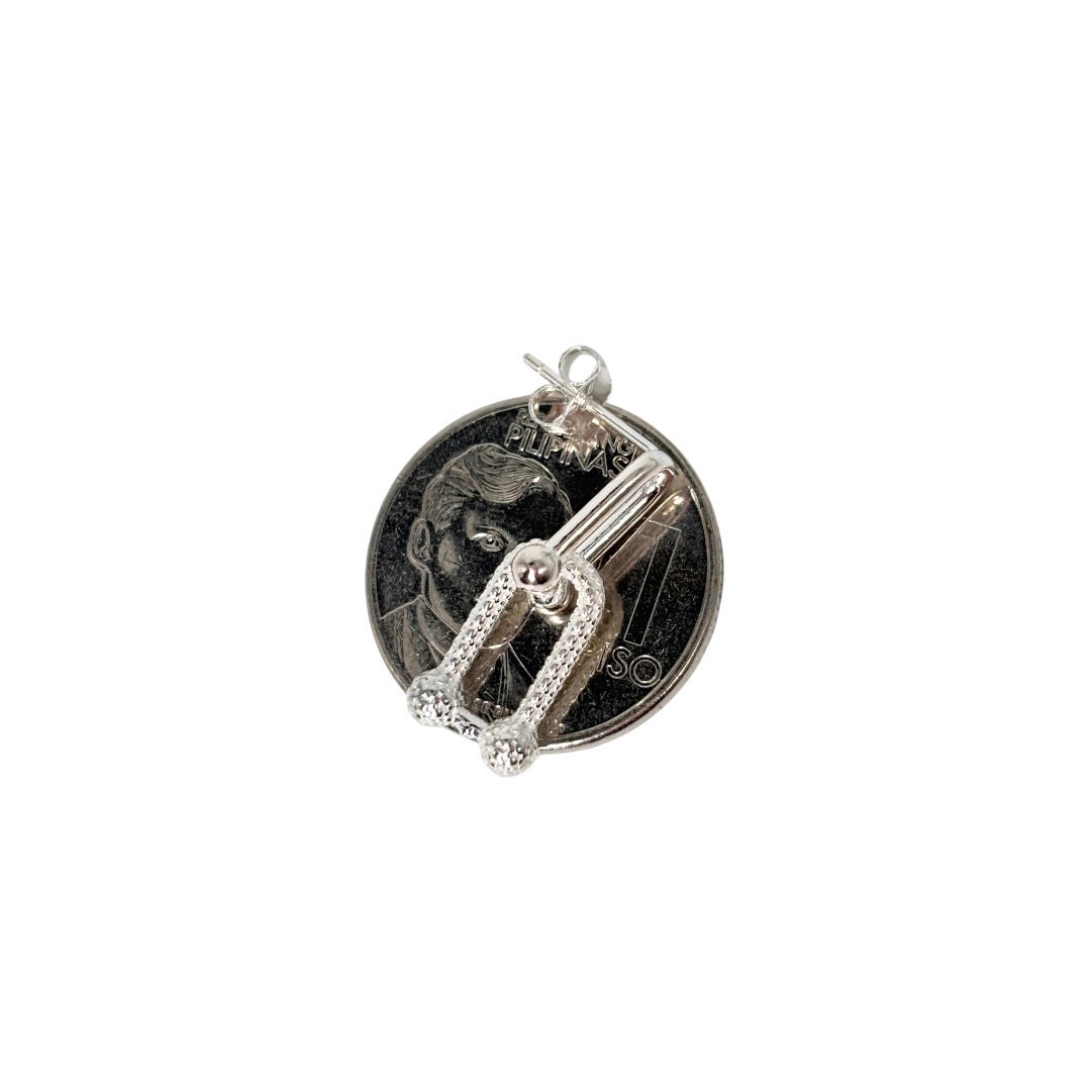 92.5 Sterling Silver - U Bar Stud Earrings