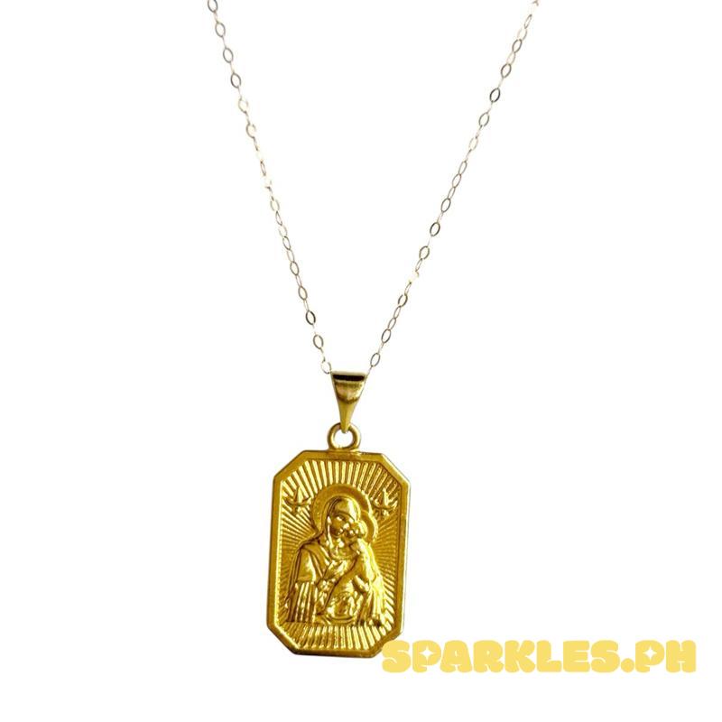 18k Saudi Gold Set Devotion + Tauco Chain lv1