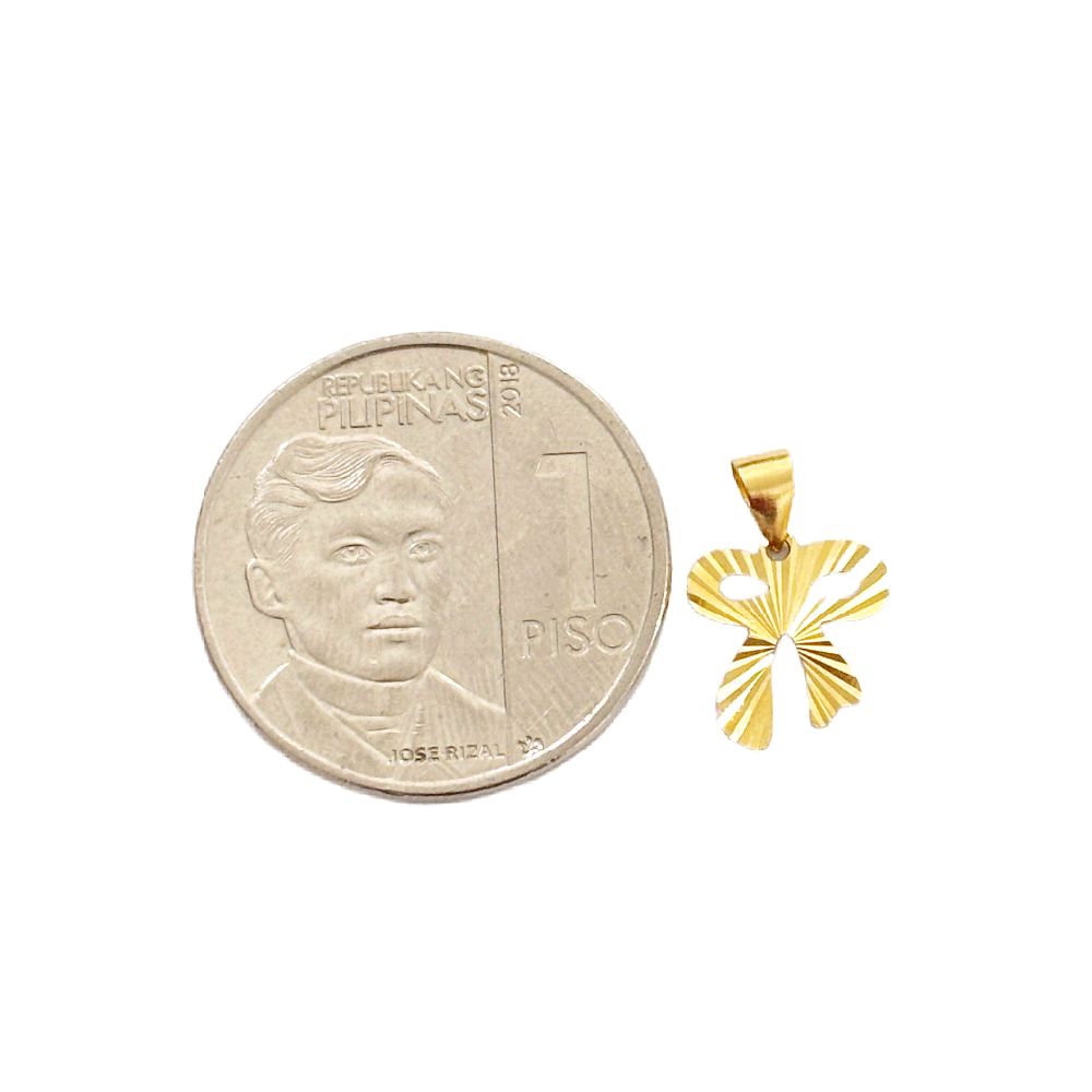 18k Saudi Gold Set Dazzling Ribbon + Rope Chain 20"