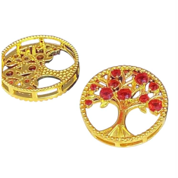 AMPAW/HOLLOW Money Tree with Red Stone Pendant