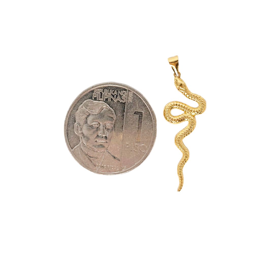 18k Saudi Gold Set Cobra + Foxtail Chain 18"