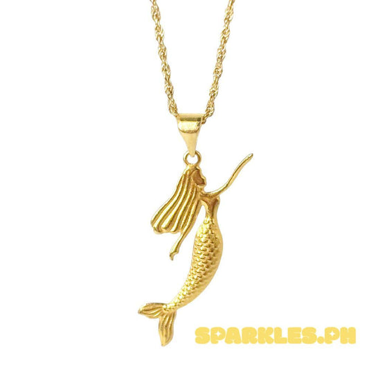 18k Saudi Gold Set Dyesebel+ Rope Chain 20"