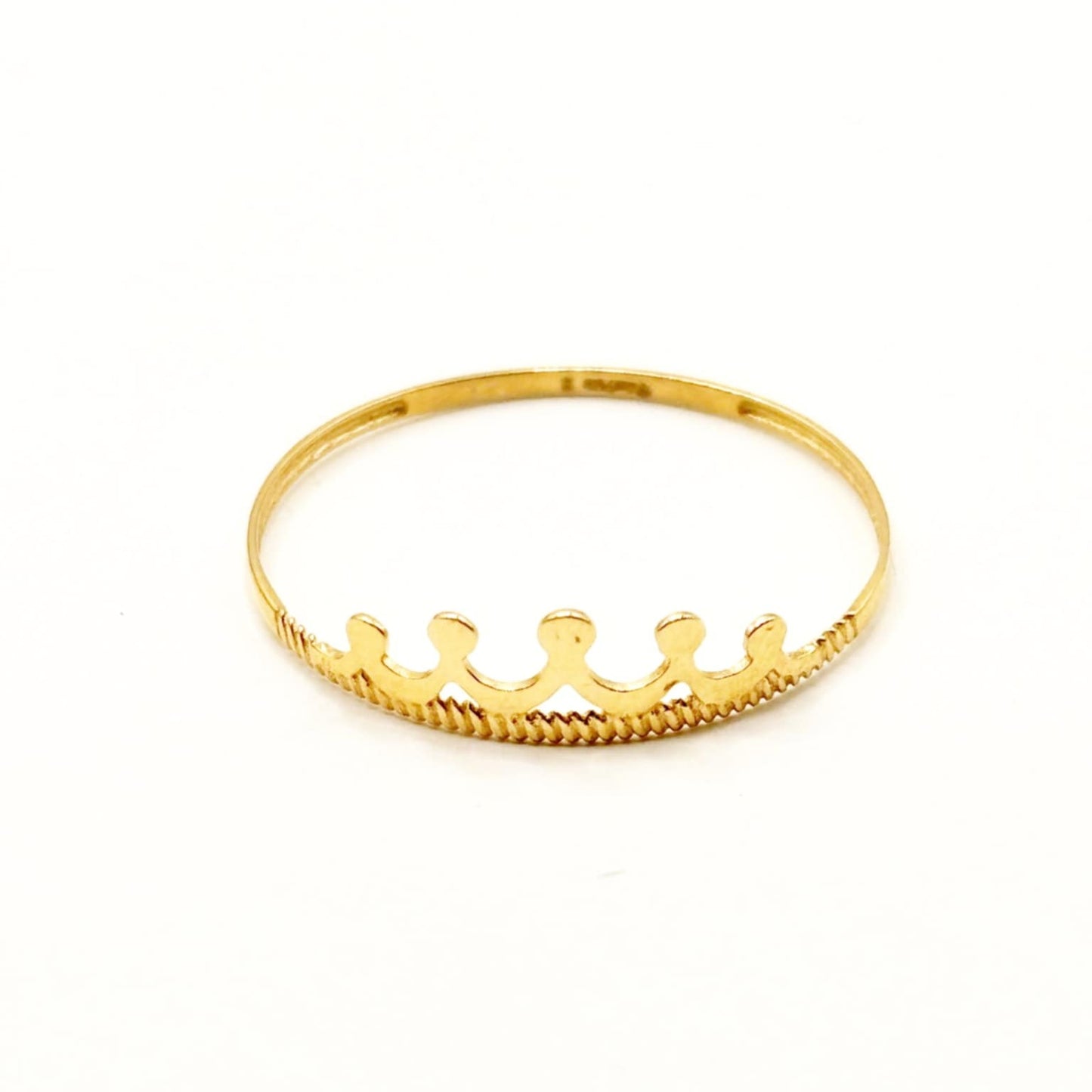 18k Saudi Gold Princess Ring