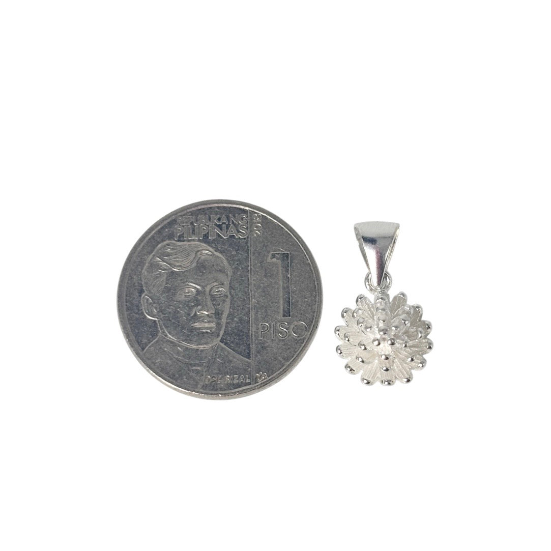 92.5 Sterling Silver - Pine Bloom Pendant