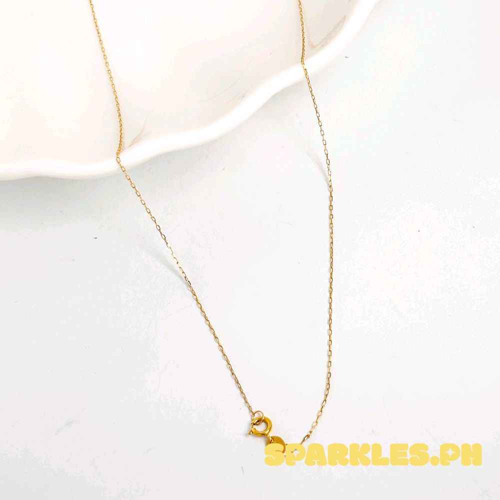 18k Saudi Gold Karkar Chain 18" - SKU-4J91GX34