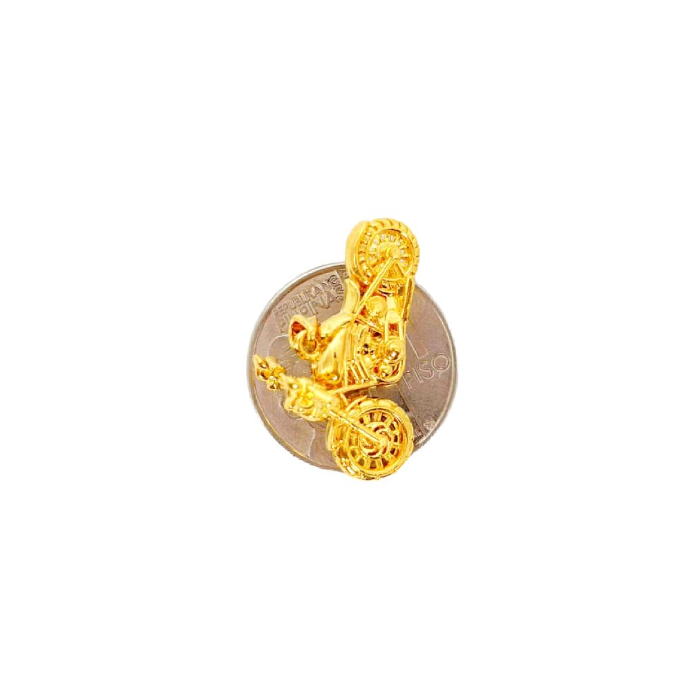 18k Saudi Gold Motor Pendant Ampaw - SKU-EOWBB5X8