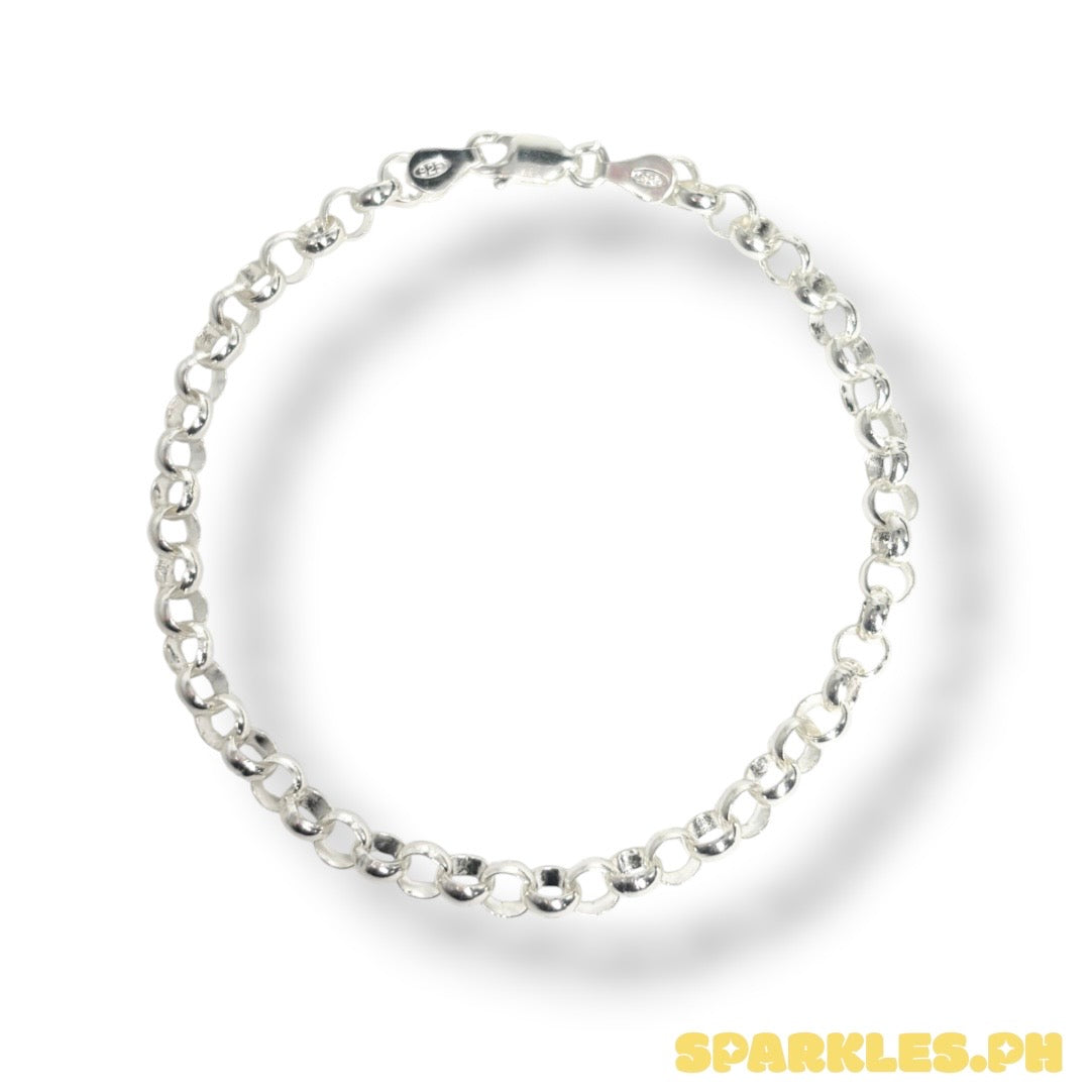 MT - 92.5 Sterling Silver - 4mm Tauco Bracelet