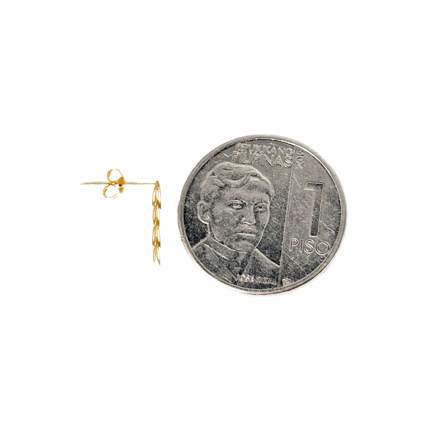 18k Saudi Gold Palay Earrings