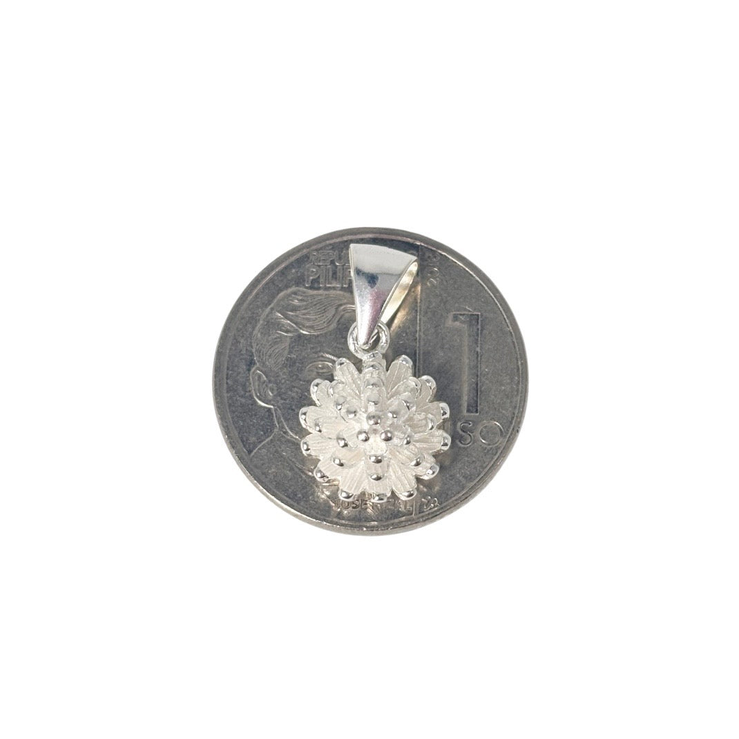 92.5 Sterling Silver - Pine Bloom Pendant
