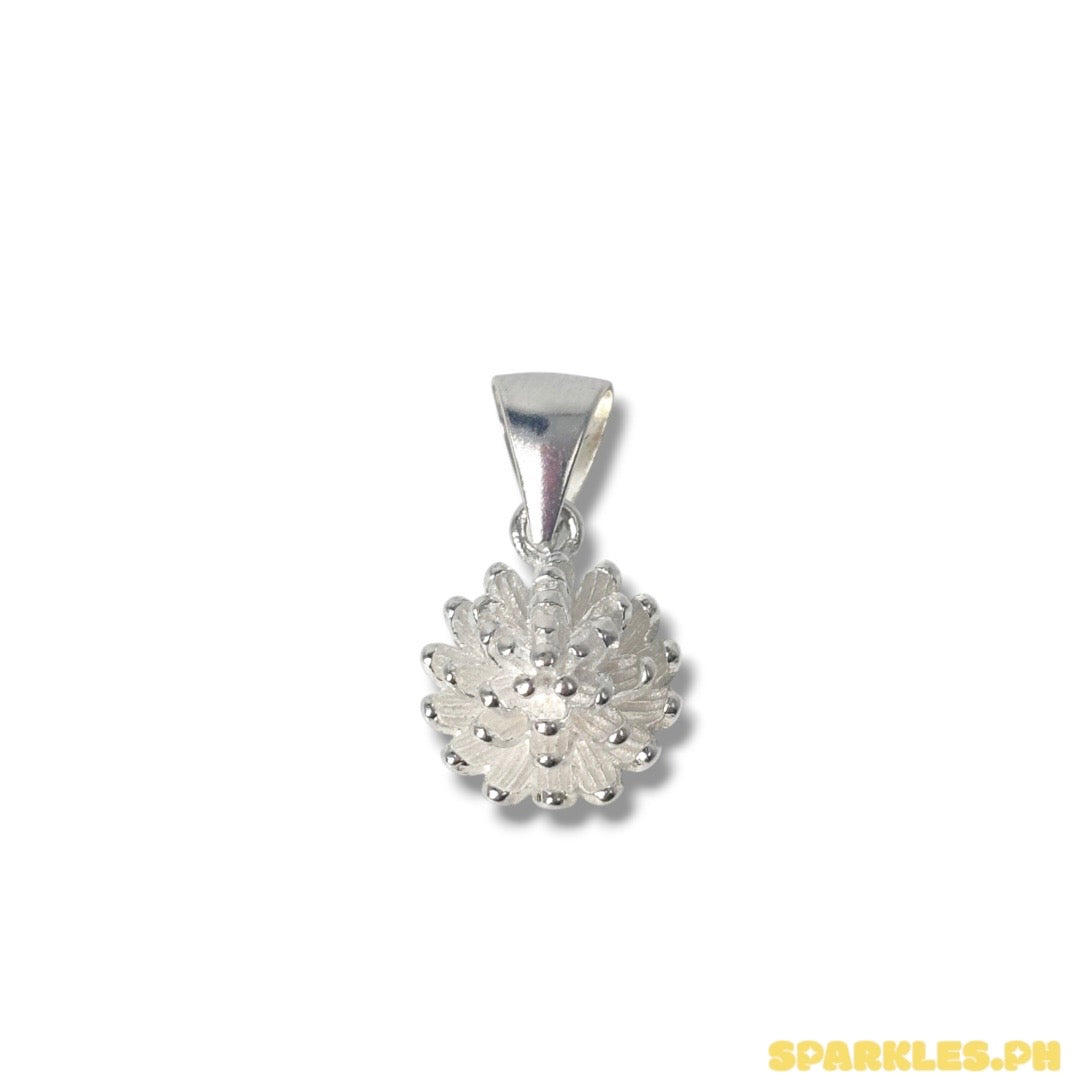 92.5 Sterling Silver - Pine Bloom Pendant