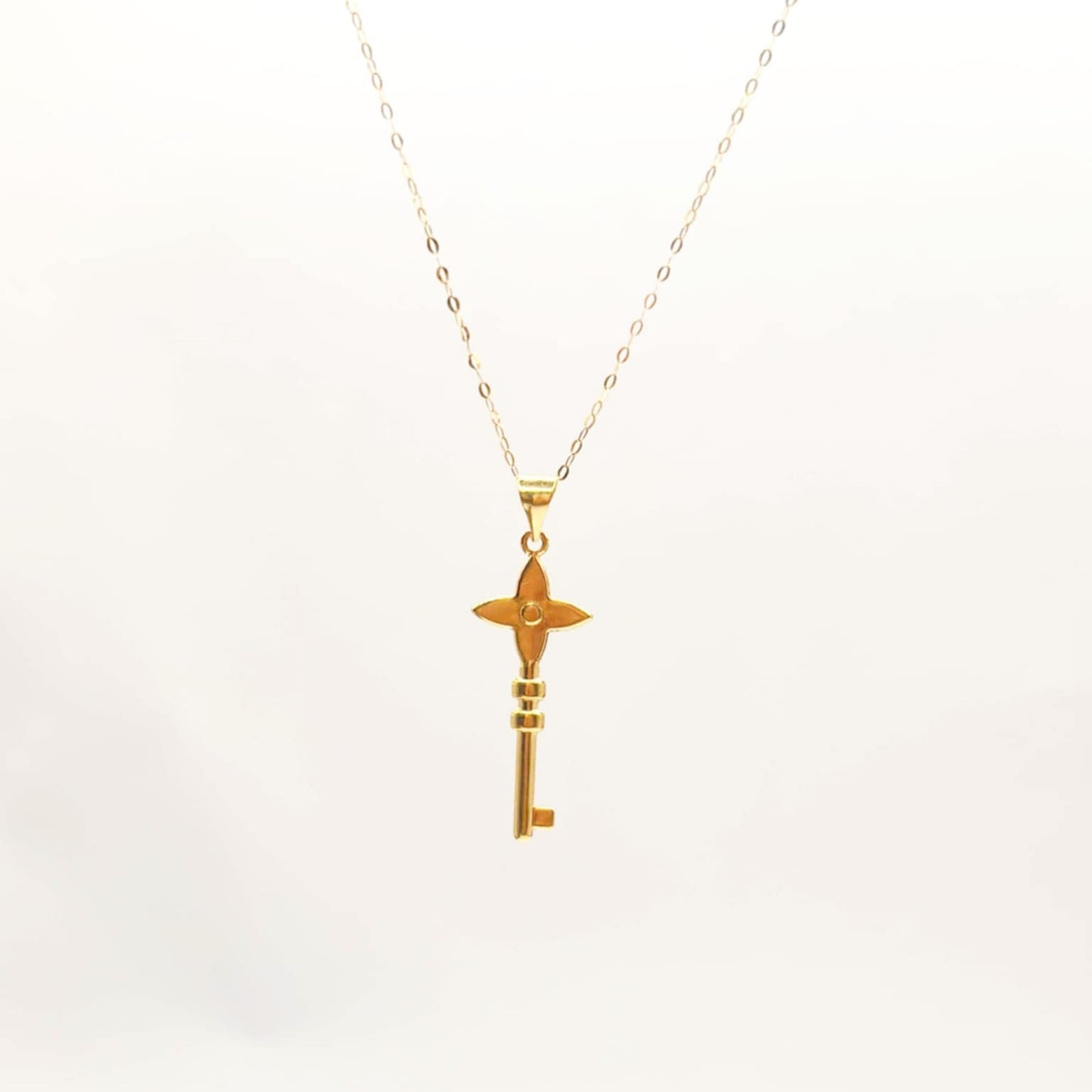 18k Saudi Gold Set Special Key + Tauco Chain lv1