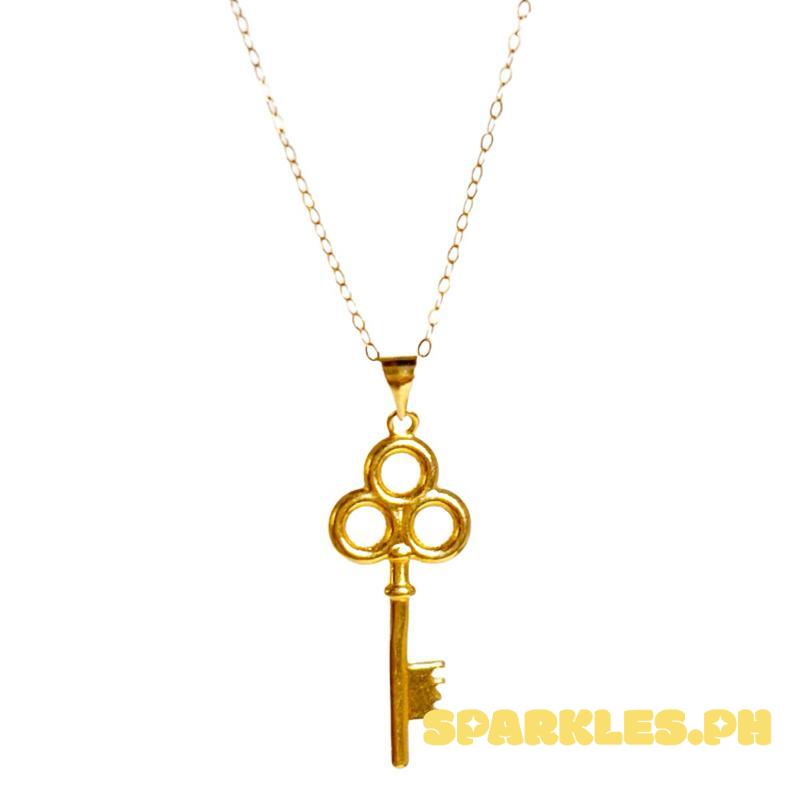 18k Saudi Gold Set Skeleton Key + Tauco Chain lv1