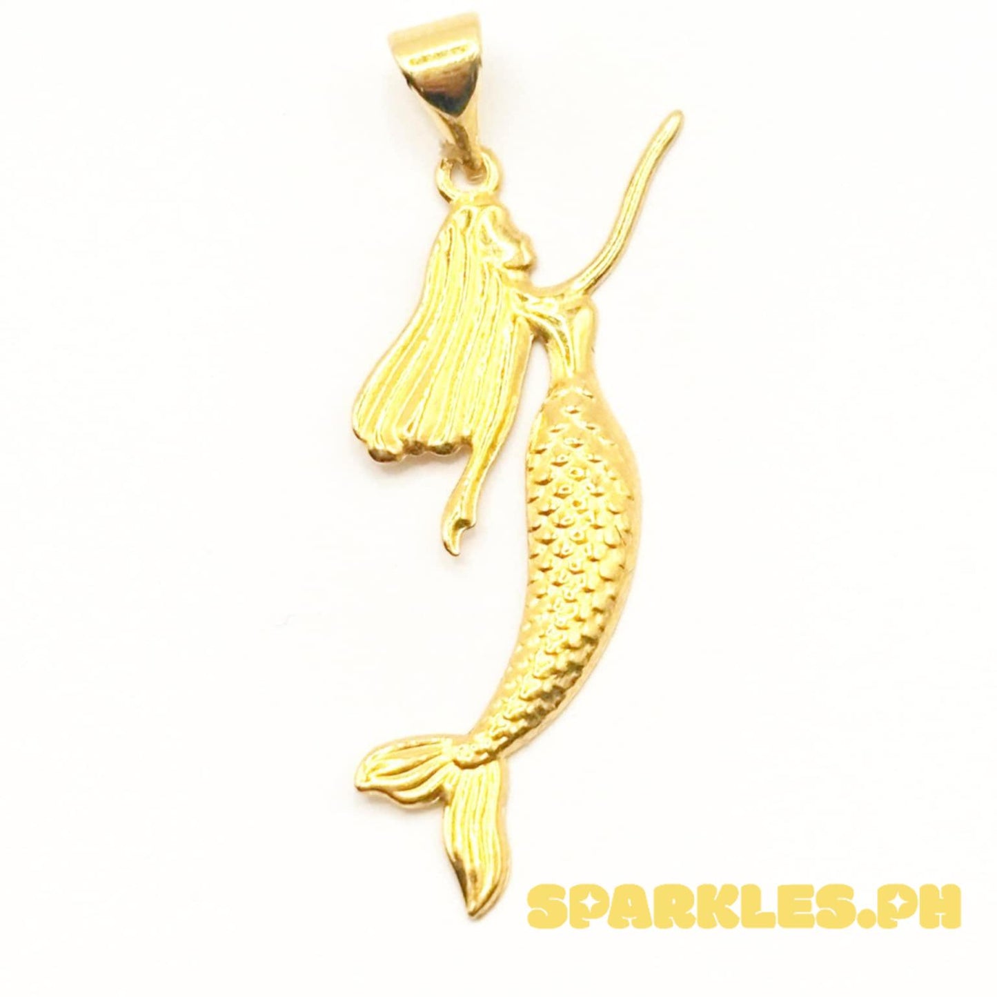 18k Saudi Gold Dyesebel Pendant Solid Pawnable - SKU-WULIJ7IB