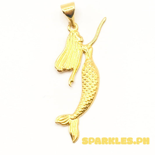 18k Saudi Gold Dyesebel Pendant Solid Pawnable - SKU-WULIJ7IB